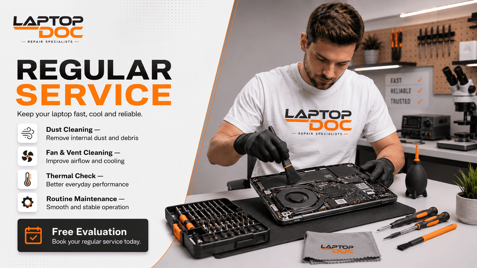 Regular Laptop Service by LaptopDoc in Chandigarh Tricity